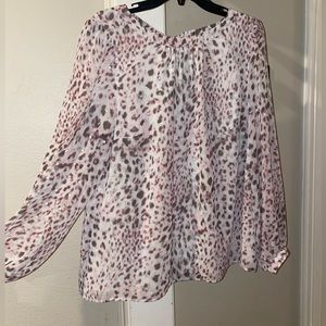TALBOTS LONG SLEEVE BLOUSE